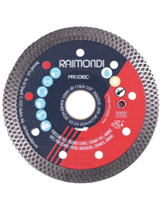 Disco Diamantato Turbo PRO-DISC Ø 115 mm F22.2-20 Per Smerigliatrice