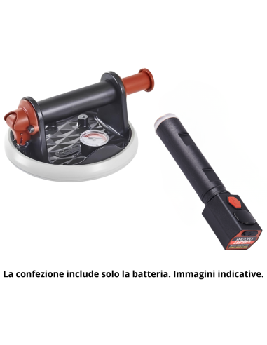 E-BATTERY Pompa Per Vuoto Batteria Ricambio Per Ventose