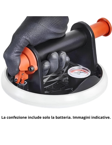 E-BATTERY Pompa Per Vuoto Batteria Ricambio Per Ventose