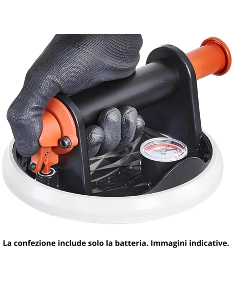 E-BATTERY Pompa Per Vuoto Batteria Ricambio Per Ventose