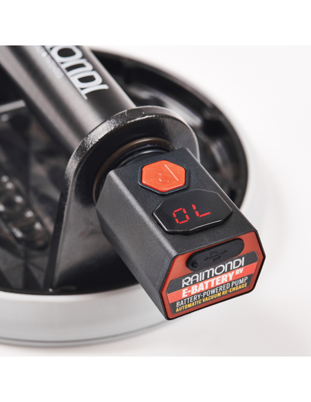 RV BATTERY + Ventosa Per Batteria 185WA02VRVBR1 In Valigetta