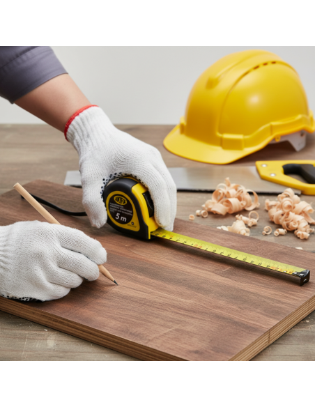 Flessometro Gommato Antiscivolo Professionale Akifix 5 Metri x 25 mm