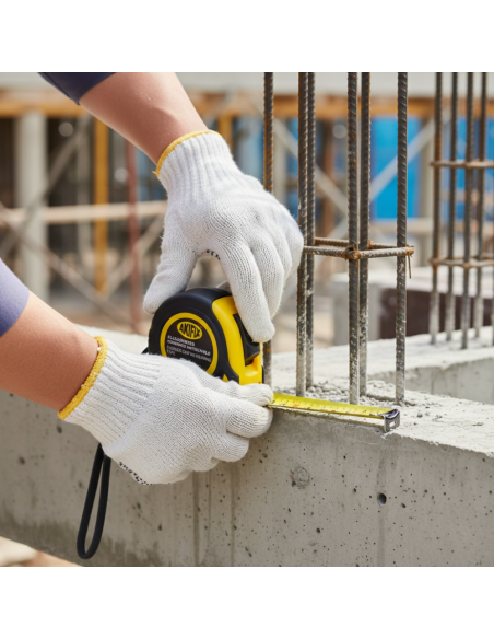 Flessometro Gommato Antiscivolo Professionale Akifix 5 Metri x 25 mm