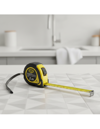 Flessometro Gommato Antiscivolo Professionale Akifix 5 Metri x 25 mm