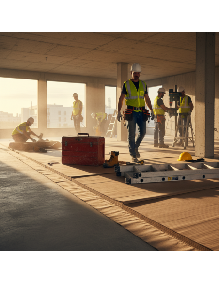 Rotolo Di Carta Protettiva Per Imbiancatura E Ristrutturazioni 1 x 50 m