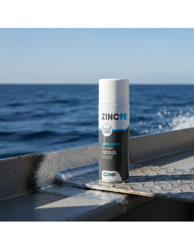 KIT 6 Pezzi Zinc 98 Spray Protettivo Antiossidante Zinco Chiaro 400 ml 