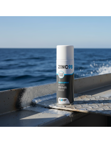 KIT 6 Pezzi Zinc 98 Spray Protettivo Antiossidante Zinco Chiaro 400 ml 