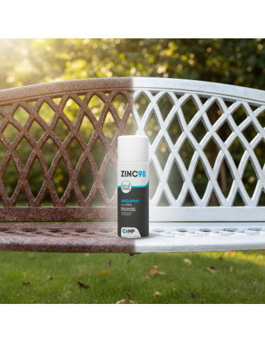 KIT 6 Pezzi Zinc 98 Spray Protettivo Antiossidante Zinco Chiaro 400 ml 