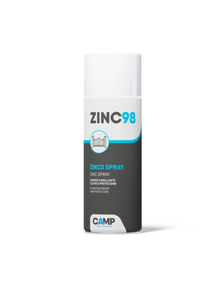 Zinc 98 Spray Protettivo Antiossidante Zinco Chiaro 400 ml 