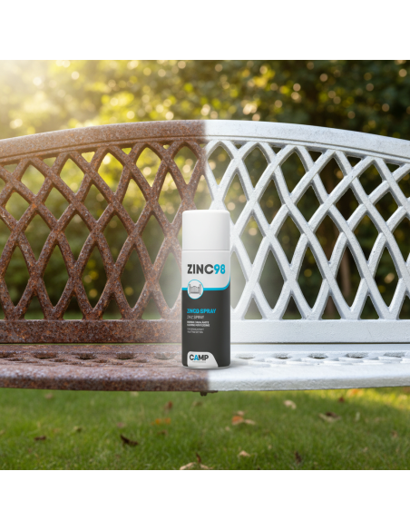Zinc 98 Spray Protettivo Antiossidante Zinco Chiaro 400 ml 