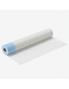 Rotolo 1x50 m Rete In Fibra Di Vetro Per Intonaco Cappotto 150 gr 50 mq