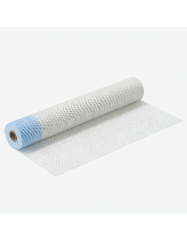 Rotolo 1x50 m Rete In Fibra Di Vetro Per Intonaco Cappotto 150 gr 50 mq