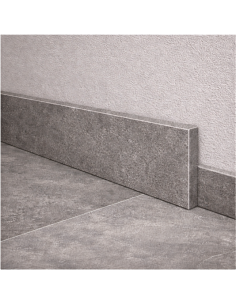Battiscopa Gres Porcellanato 120x6 cm London Grey S.Agostino Rettificato Effetto Pietra R11 Opaco 2