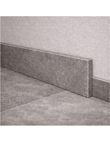 Battiscopa Gres Porcellanato 120x6 cm London Grey S.Agostino Rettificato Effetto Pietra R11 Opaco