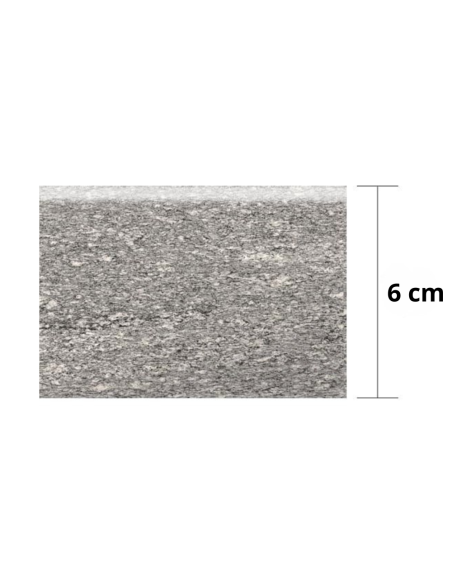 Battiscopa Gres Porcellanato 120x6 cm London Grey S.Agostino Rettificato Effetto Pietra R11 Opaco