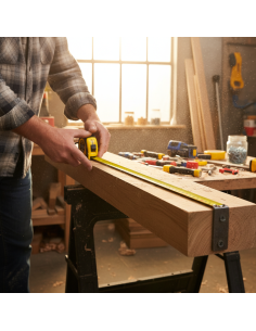 Flessometro Gommato Antiscivolo Professionale Akifix 8 Metri x 25 mm 2