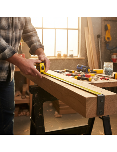 Flessometro Gommato Antiscivolo Professionale Akifix 8 Metri x 25 mm