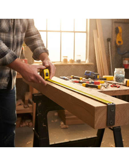 Flessometro Gommato Antiscivolo Professionale Akifix 8 Metri x 25 mm