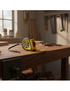 Flessometro Gommato Antiscivolo Professionale Akifix 10 Metri x 25 mm 2