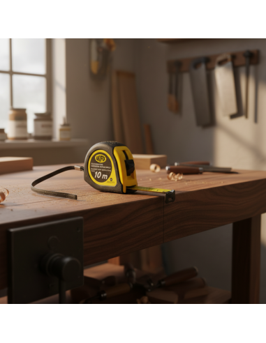Flessometro Gommato Antiscivolo Professionale Akifix 10 Metri x 25 mm