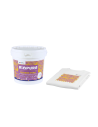 Kit Quarzo Puro Pittura Murale Per Esterni 5 L E T-Shirt Smiling Houses