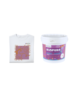 Kit Pittura Antimuffa Traspirante Interni Bagno Cucina 5 L E T-Shirt Soft Chaos
