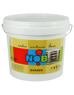 Pittura Quarzo Acrilica Idrorepellente Ecologica Esterni Coprente Bianco Nob 