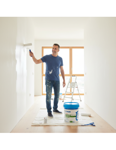 Dursilite Idropittura Traspirante Per Interni Bianco Facile Fustino 14 L