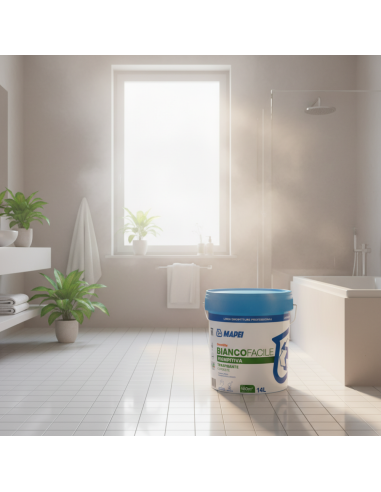 Dursilite Idropittura Traspirante Per Interni Bianco Facile Fustino 14 L