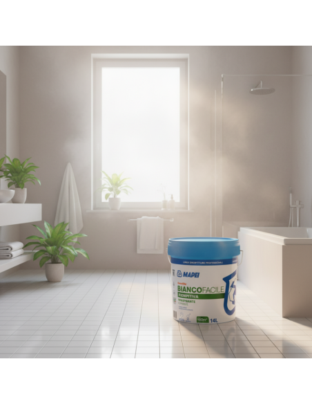 Dursilite Idropittura Traspirante Per Interni Bianco Facile Fustino 14 L