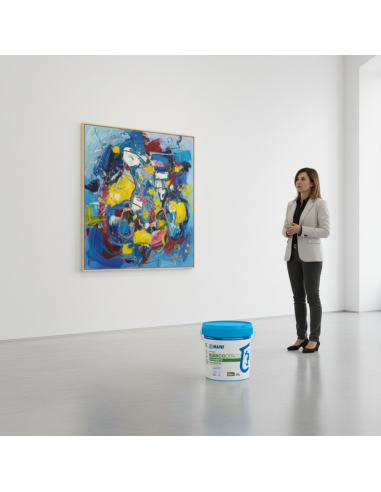 Dursilite Idropittura Traspirante Per Interni Bianco Opaco Fustino 14 L