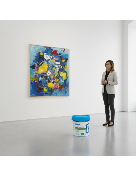 Dursilite Idropittura Traspirante Per Interni Bianco Opaco Fustino 14 L