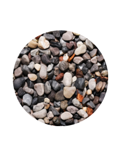 Ghiaino Fiume Dimensione 8/12 mm Inerte Naturale Lavato Vagliato Sacco 25 kg 2