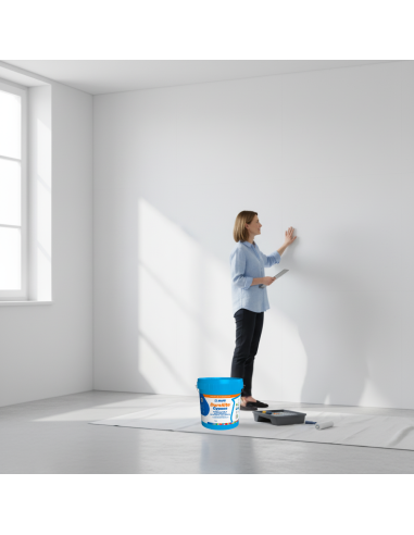 Mapei Dursilite Gypsos 4 L Idropittura Antimuffa Superlavabile Per Cartongesso