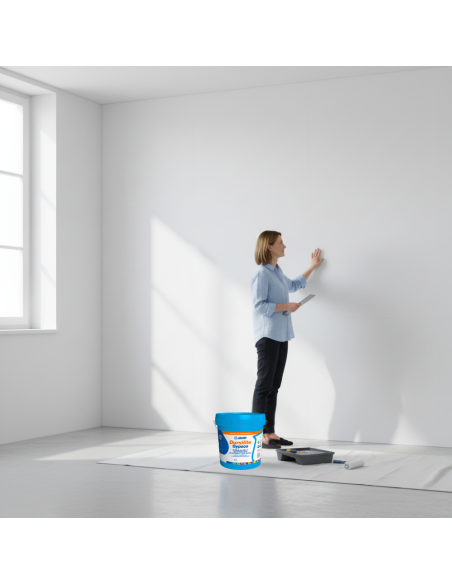 Mapei Dursilite Gypsos 4 L Idropittura Antimuffa Superlavabile Per Cartongesso