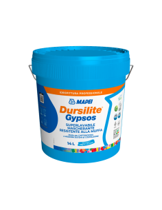 Mapei Dursilite Gypsos 14 L Idropittura Antimuffa Superlavabile Per Cartongesso