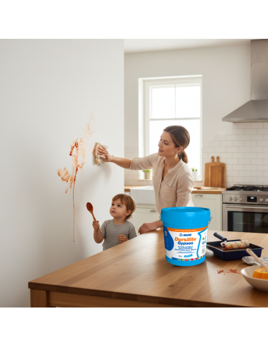 Mapei Dursilite Gypsos 14 L Idropittura Antimuffa Superlavabile Per Cartongesso