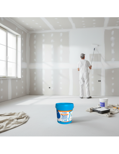 Mapei Dursilite Gypsos 14 L Idropittura Antimuffa Superlavabile Per Cartongesso
