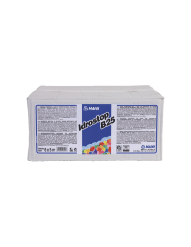 Giunto Bentonitico Mapei IDROSTOP B25 Idroespandente Rotolo 5 Metri
