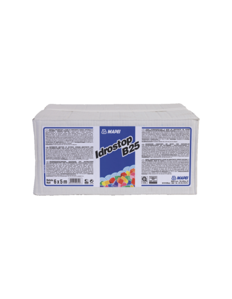 Giunto Bentonitico Mapei IDROSTOP B25 Idroespandente Rotolo 5 Metri