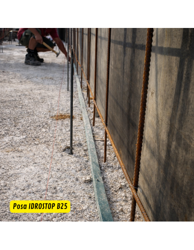 Giunto Bentonitico Mapei IDROSTOP B25 Idroespandente Rotolo 5 Metri