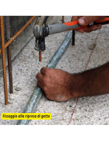 Giunto Bentonitico Mapei IDROSTOP B25 Idroespandente Rotolo 5 Metri