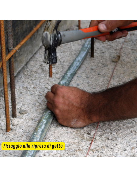 Giunto Bentonitico Mapei IDROSTOP B25 Idroespandente Rotolo 5 Metri