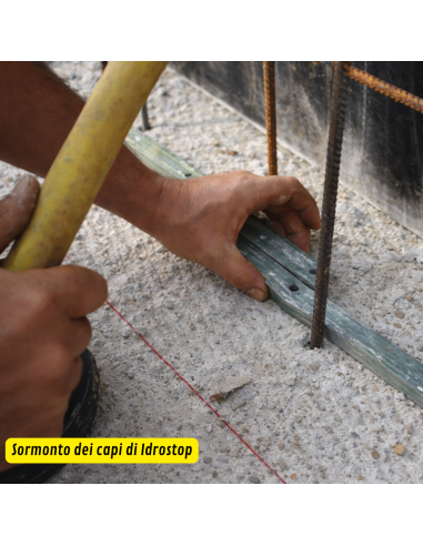 Giunto Bentonitico Mapei IDROSTOP B25 Idroespandente Rotolo 5 Metri