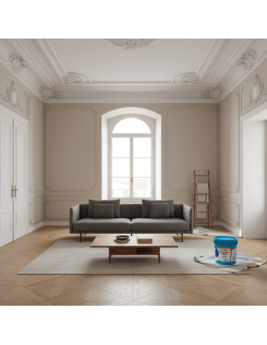 Idropittura Lavabile MAPEI Dursilite Matt White 4 L Finitura Extra Opaca