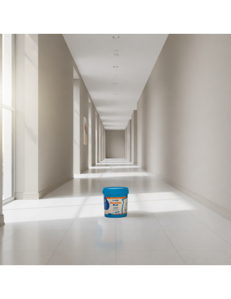 Idropittura Lavabile MAPEI Dursilite Matt White 4 L Finitura Extra Opaca