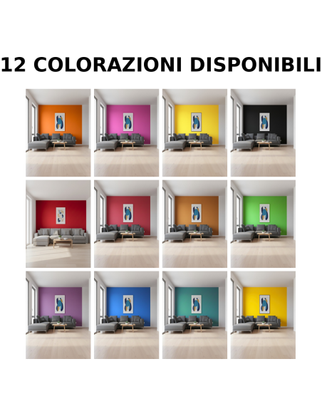 KIT Pittura Colorata POP INTENSO 2,5 L e Additivo Anticondensa TERMIKA-MIX Tecnostuk  1 L