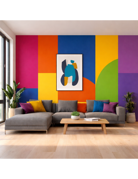 KIT Pittura Colorata POP INTENSO 2,5 L e Additivo Anticondensa TERMIKA-MIX Tecnostuk  1 L