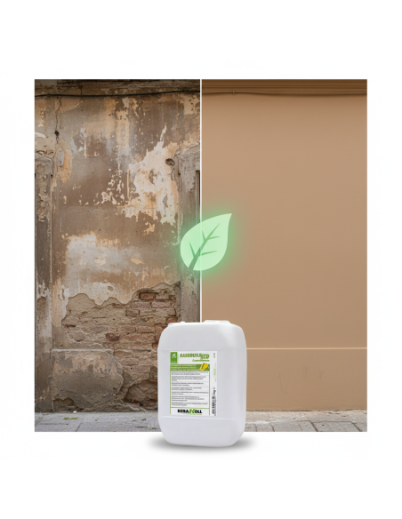 Kerakoll RASOBUILD ECO Fissativo Consolidamento Intonaci Vecchi e Friabili 5 Kg