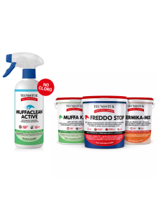 KIT Professionale Antimuffa Tecnostuk Per Muffa Molto Radicata Ed Estesa